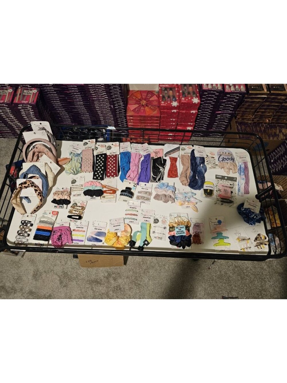 50 Pc Hair Accessories Reseller Lot Scunci Goody Conair Hive Mixed Bulk Bundle